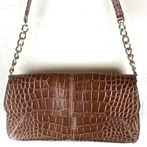 liz claiborne purse mini shoulder bag Brown Chain Y2K brown